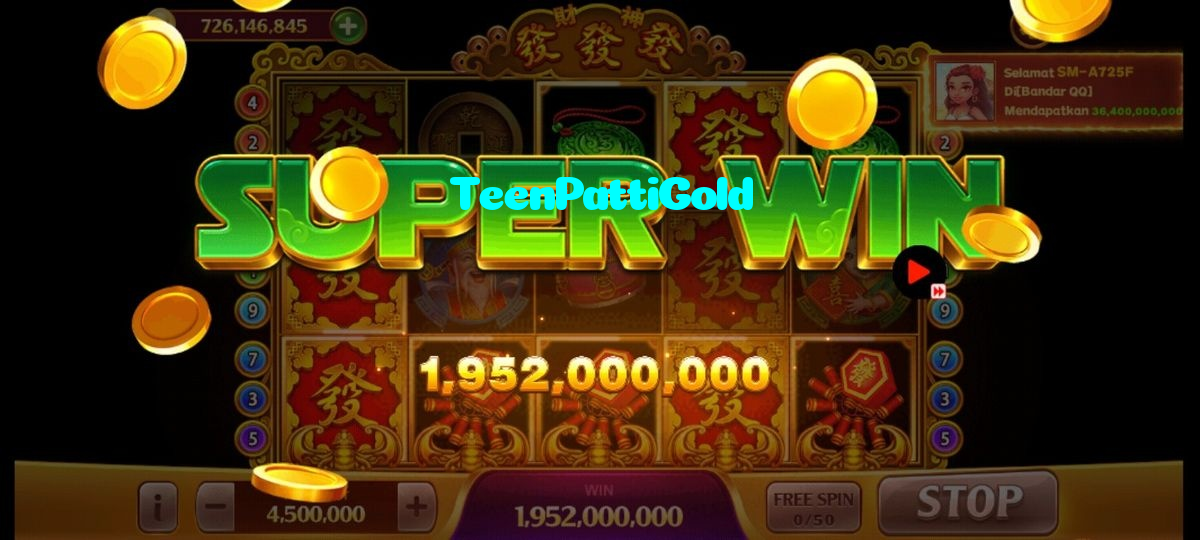 TeenPattiGold casino presented on mobile device in Pakistan with slots and live games